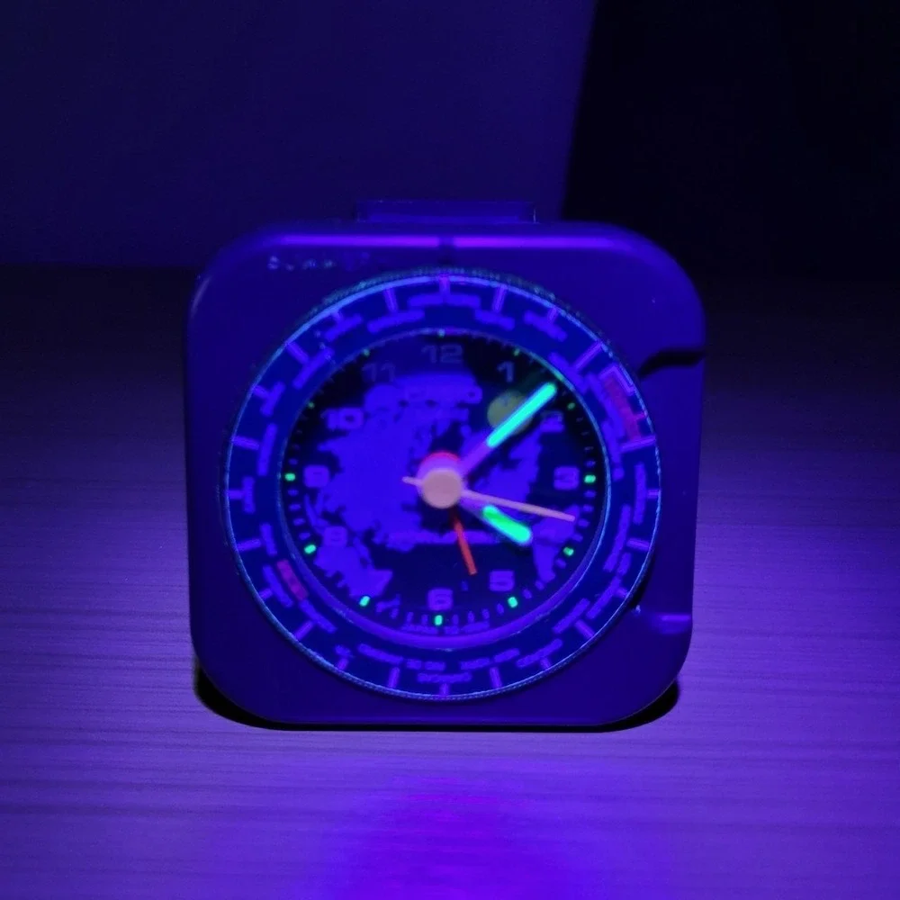 Casio TQ-130U Quartz World Time Vintage Alarm Clock Toshiba